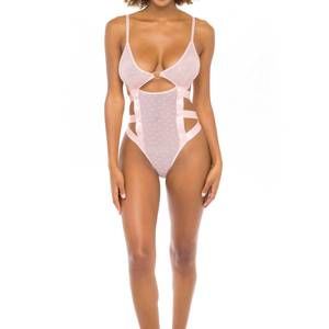NEW OH LA LA CHERI robynn soft cups teddy in crystal rose